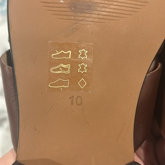 Madewell Fisherman Leather mules slip on women sandals size 10 - Picture 7 of 10